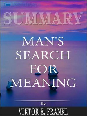 Summary of Man's Search for Meaning by Viktor E. Frankl - ebook